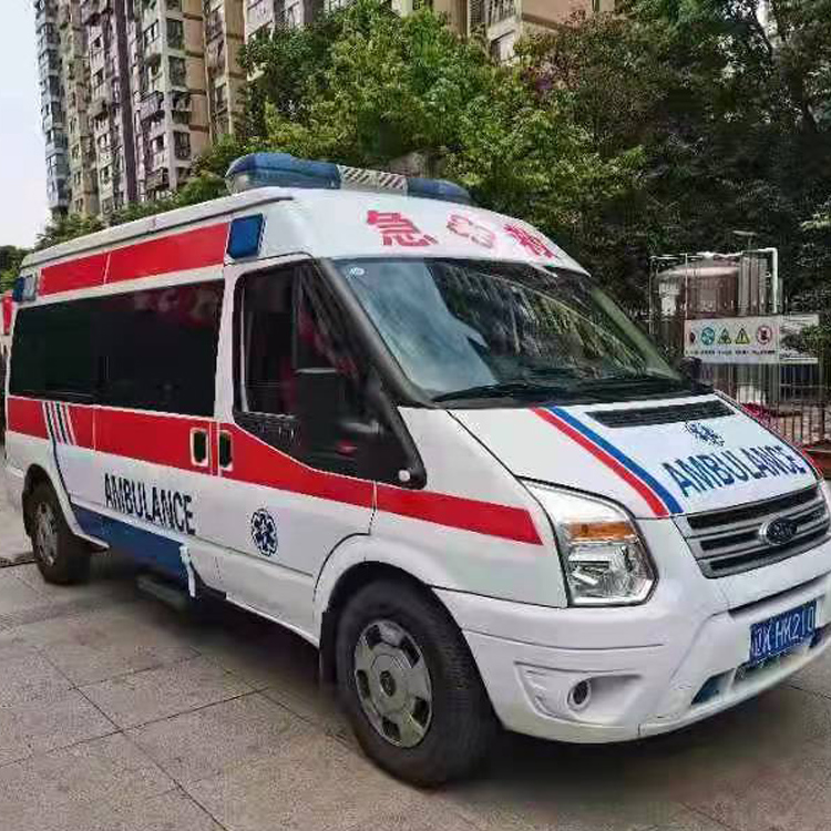 北镇长途救护车护送病人返乡